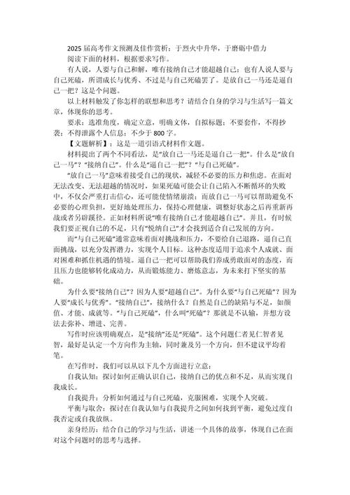 新门内部资料内部网站和2025高考作文题与2025高考作文题目出炉